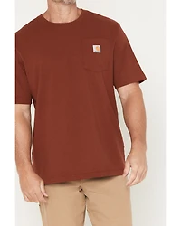 Carhartt Men's Loose Fit Heavyweight Logo Pocket Work T-Shirt
