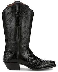 Tony Lama Women's Boot Barn Exclusive Tri-Ad Exotic Python Western Boots - Snip Toe