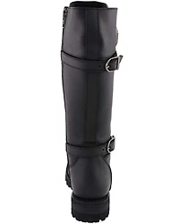 Milwaukee Leather Women's Front Toe Cap Riding Boots - Round