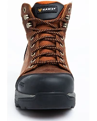 Hawx Men's 6" Lace-To-Toe Waterproof Work Boots - Composite Toe