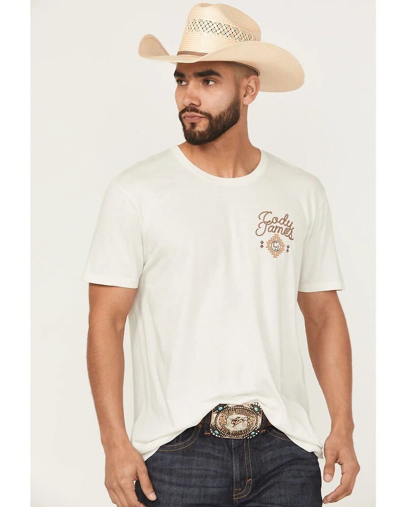 Cody James Men's Wild West Short Sleeve Graphic T-Shirt