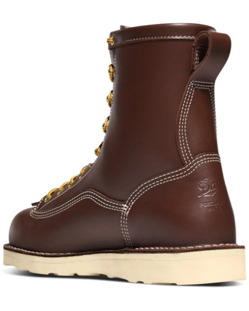 Danner Men's 8" Power Foreman Lace-Up Work Boots - Round Toe