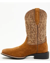 Cody James Men's Badge Xero Gravity™ Roughout Western Boots - Broad Square Toe
