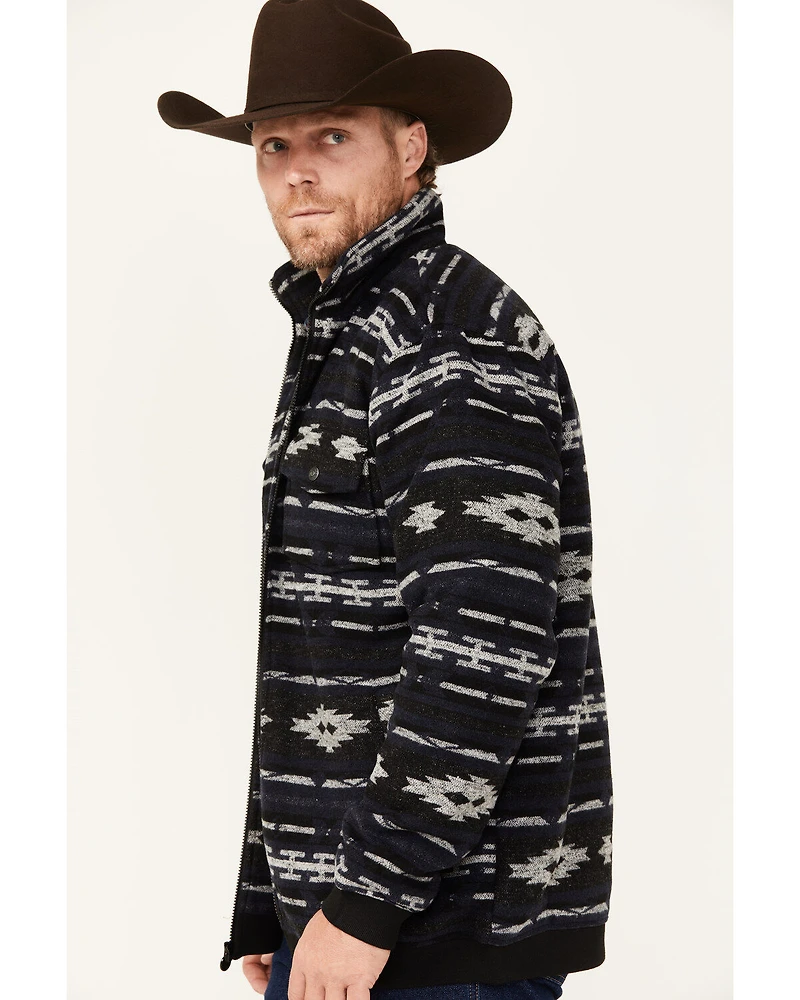 Outback Trading Co Men's Southwestern Print Bomber Jacket