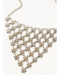 Shyanne Women's Champagne Chateau Bib Necklace