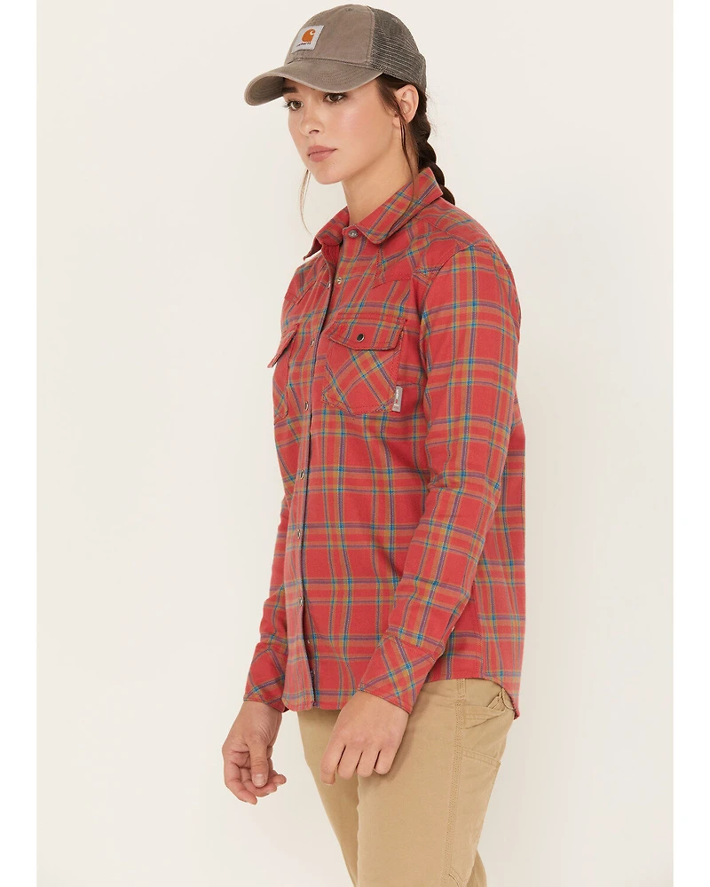 Ariat Women's Boot Barn Exclusive Fire Resistant Retro Long Sleeve Button Down Work Shirt