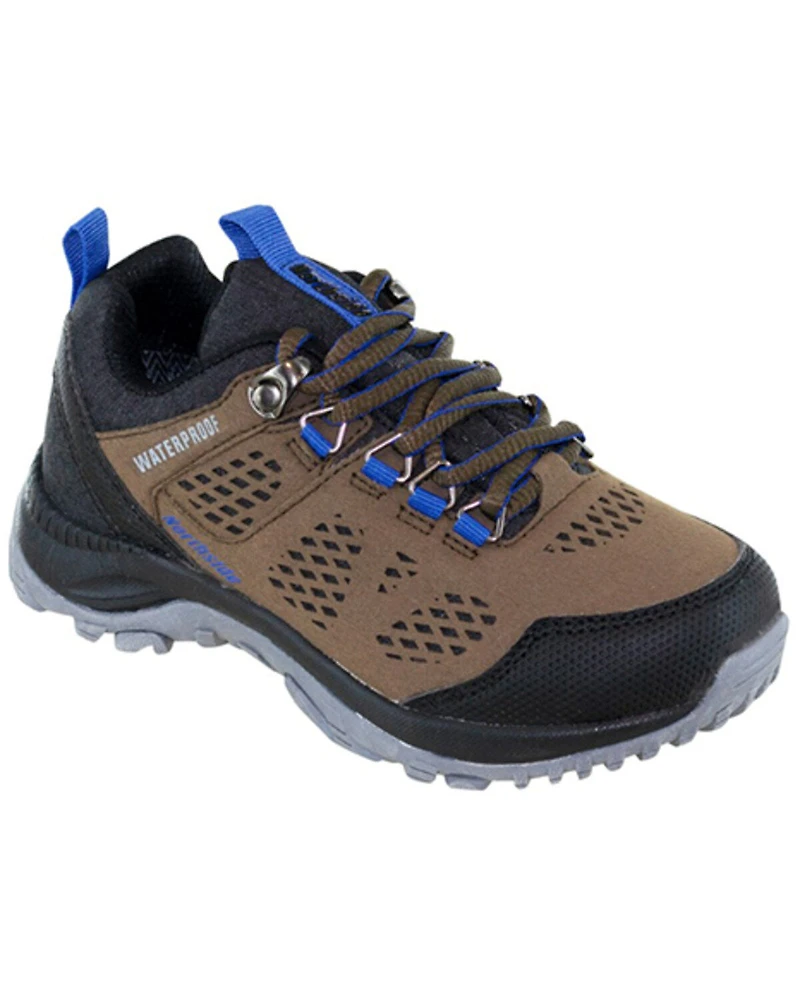 Northside Kid's Benton Mid Waterproof Lace-Up Hiking Boot - Round Toe