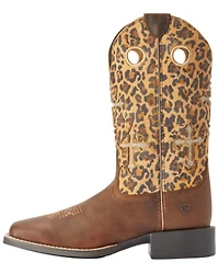 Ariat Women's Round Up Crossroads Western Performance Boots - Broad Square Toe