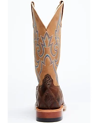 Horse Power Men's Patchwork Western Boots - Broad Square Toe
