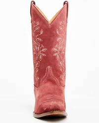 Shyanne Women's Bambi Suede Western Boots - Snip Toe