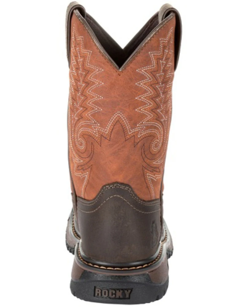 Rocky Boys' Ride FLX Western Boots - Square Toe