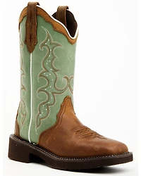 Justin Women's Raya Western Boots - Broad Square Toe
