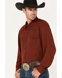 RANK 45® Men's Roughie Performance Long Sleeve Western Button-Down Shirt