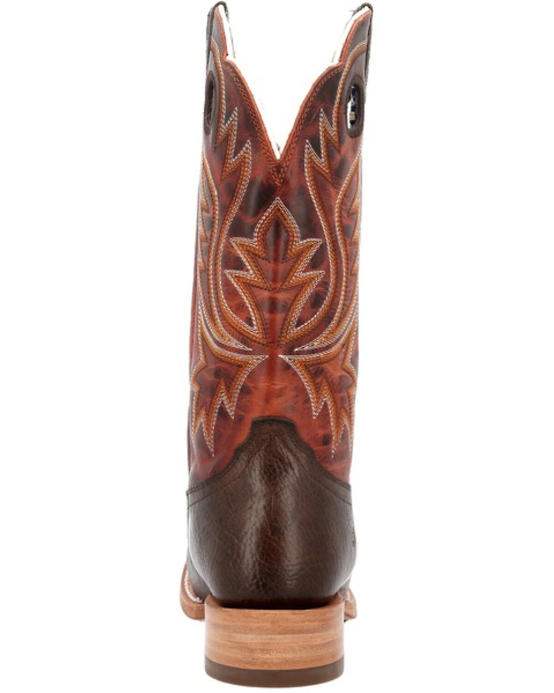 Durango Men's PRCA Collection Shrunken Bullhide Western Boots - Square Toe