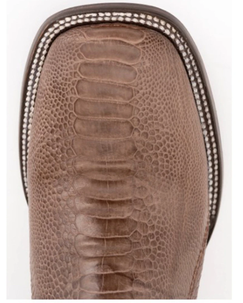 Ferrini Men's Nash Exotic Ostrich Leg Western Boots - Square Toe
