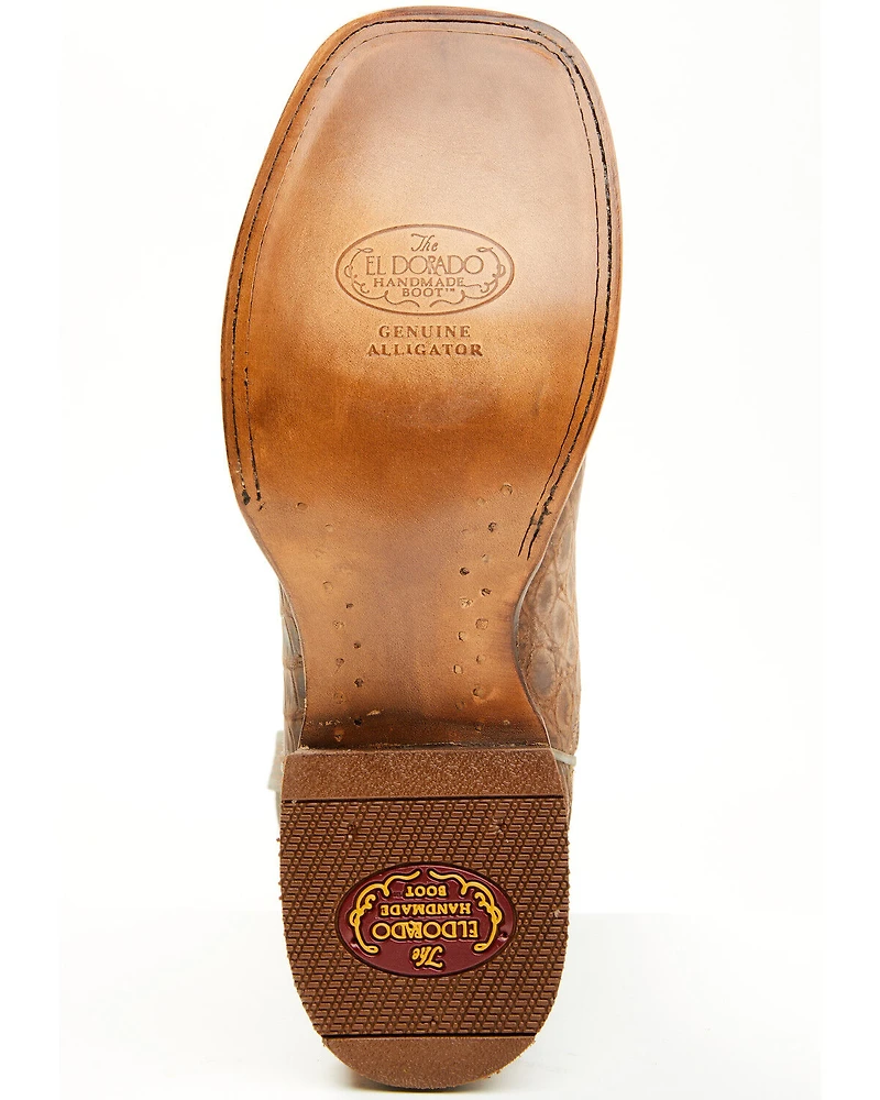 El Dorado Men's Exotic Alligator Western Boots