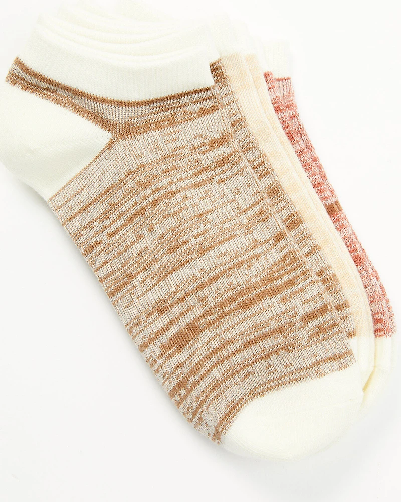 Shyanne Women's No Show Socks - 3-Pack
