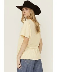Shyanne Women's Rhinestone Horseshoe Short Sleeve Graphic Tee