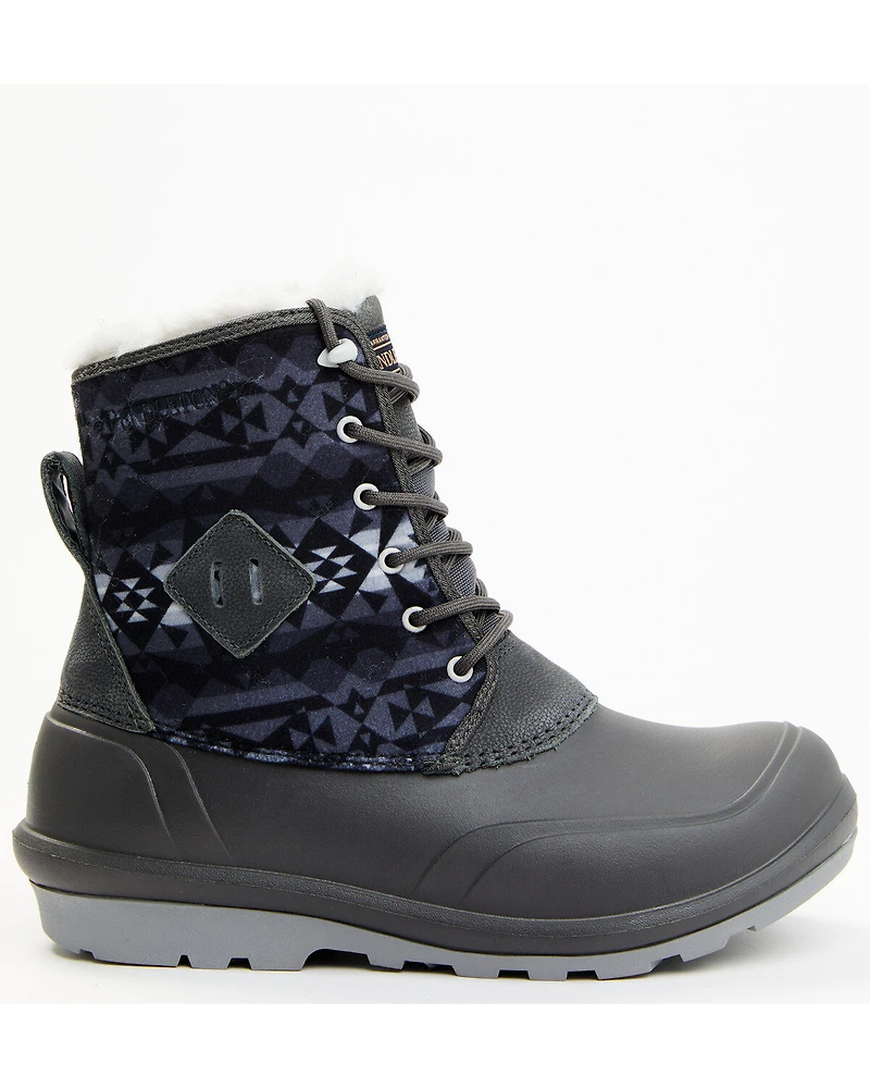 Pendleton Women's Lace-Up Boots - Round Toe