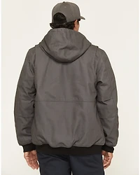 Hawx Men's Basalt Fleece Lined Hooded Duck Canvas Jacket