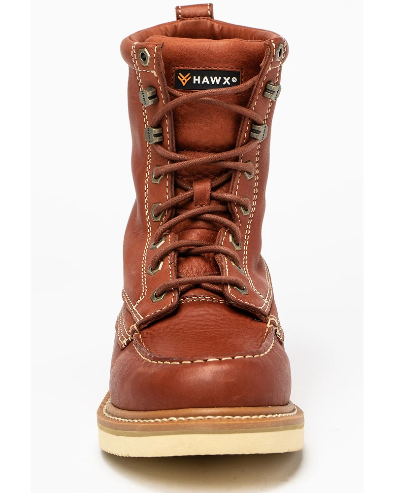Hawx Men's 8" Lacer Wedge Work Boots - Soft Toe