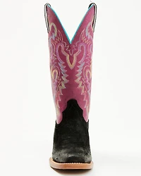 Justin Women's Breaking News Suede Western Boots - Square Toe