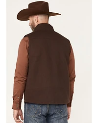 Blue Ranchwear Men's Insulated Duck Zip-Front Vest