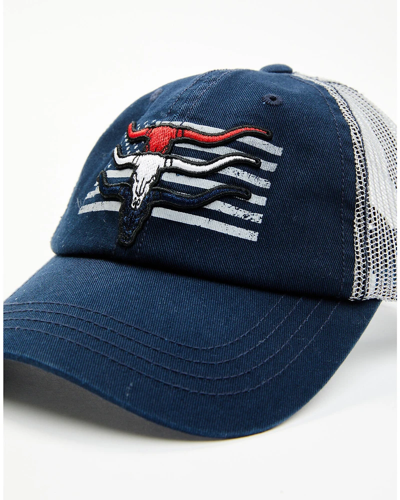 Cody James Boys' Copper Longhorn Ball Cap