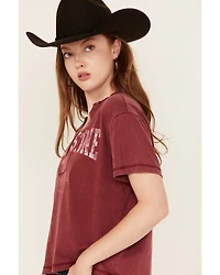 Youth Revolt Women's Yellowstone Short Sleeve Graphic Tee