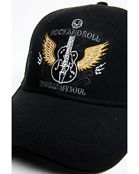 Moonshine Spirit Men's Guitar Wings Patch Mesh-Back Ball Cap