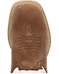 Durango Little Girls' Lil' Rebel Pro™ Western Boots - Broad Square Toe