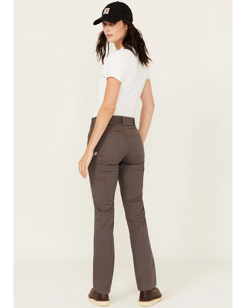 Dovetail Workwear Women's FR Mid Rise Britt Utility Canvas Pants