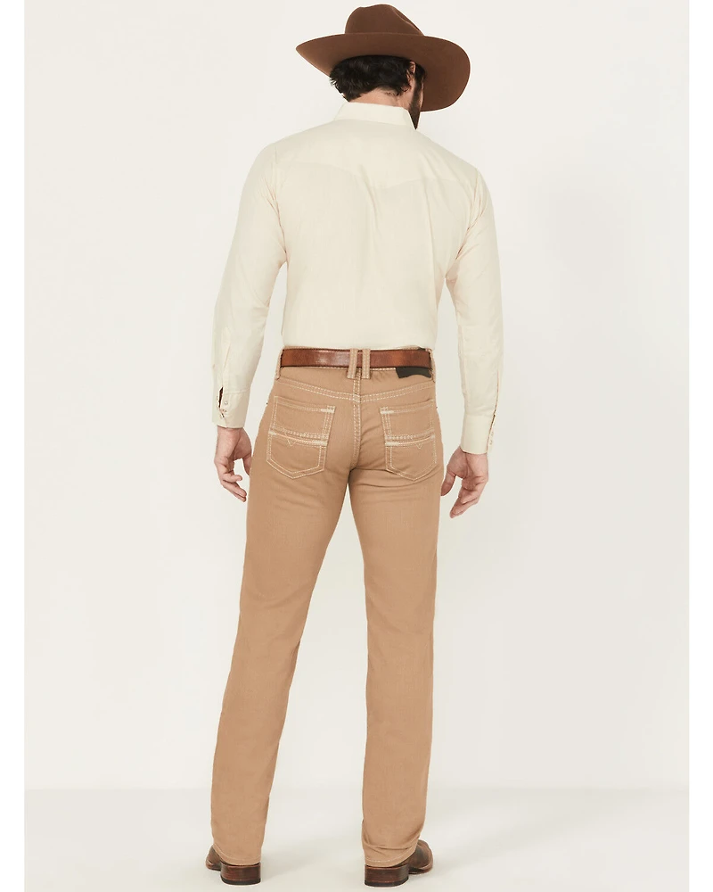 Rock & Roll Denim Men's Revolver Slim Straight Reflex Khaki Jeans