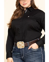 Ariat Women's Black Kirby Stretch Shirt - Plus