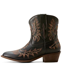 Ariat Women's Carlin Western Booties - Round Toe