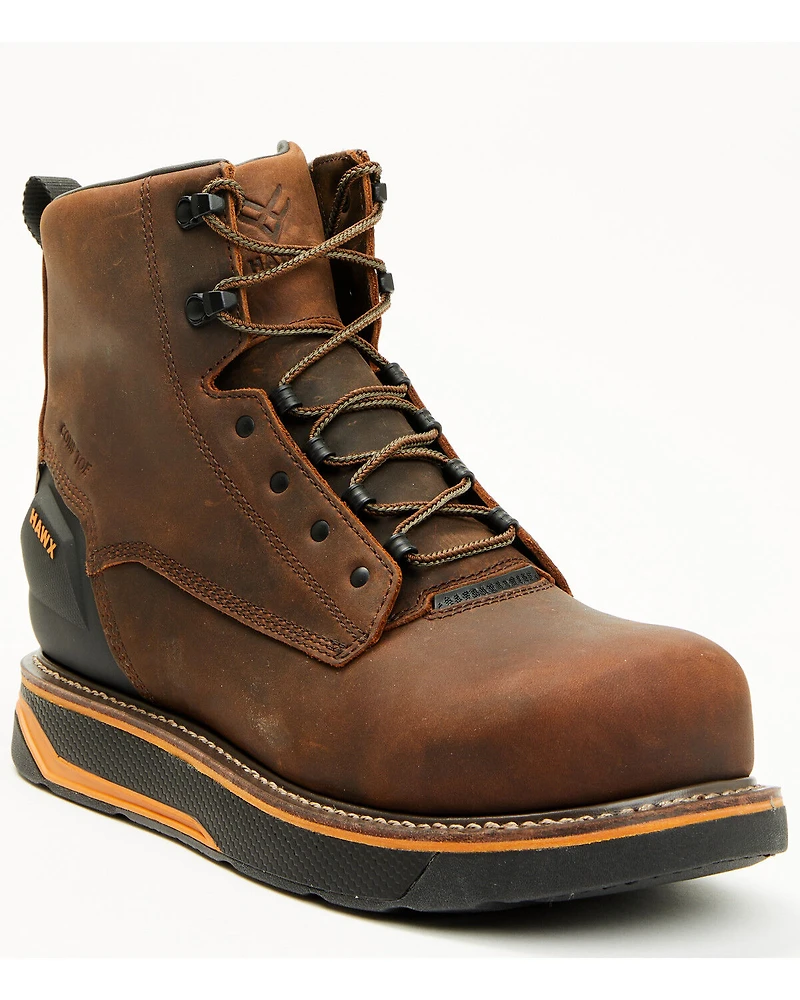 Hawx Men's 6" Airflow Heat Transfer System Paver Work Boots - Composite Toe