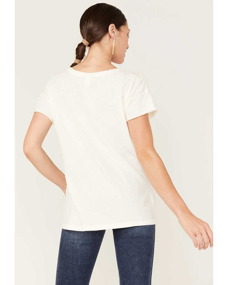 Tasha Polizzi Women's Title Watercolor Desert Scene Short Sleeve Graphic Tee