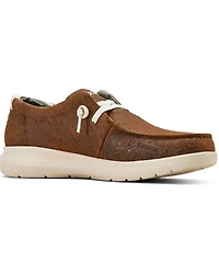 Ariat Men's Hilo Blanket Embossed Casual Shoes - Moc Toe