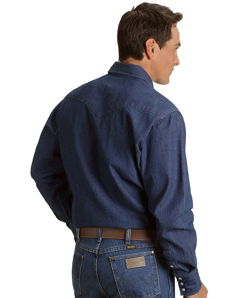 Wrangler Men's Cowboy Cut Work Twill Shirt