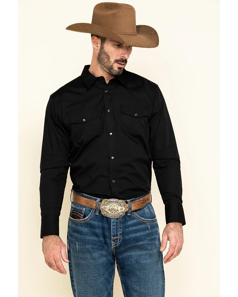 Gibson Men's Lava Long Sleeve Snap Western Shirt - Tall