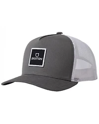 Brixton Men's Alpha Block Logo Patch Crossover MP Cap