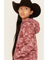 Ariat Girls' Printed Logo Hoodie