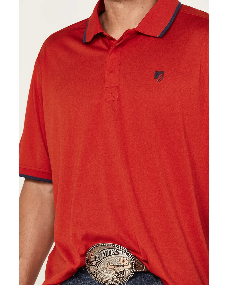 RANK 45® Men's Pop Solid Short Sleeve Polo Shirt