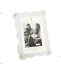 Mud Pie Acrylic Cross Frame