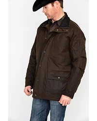 Outback Trading Men's Oilskin Deer Hunter Jacket
