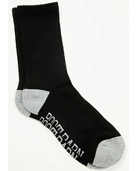 Boot Barn Women's Basic Crew Socks - 3 Pack