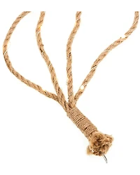 Kurt Adler 6' 72-Light Brown Burlap LED Rope Light