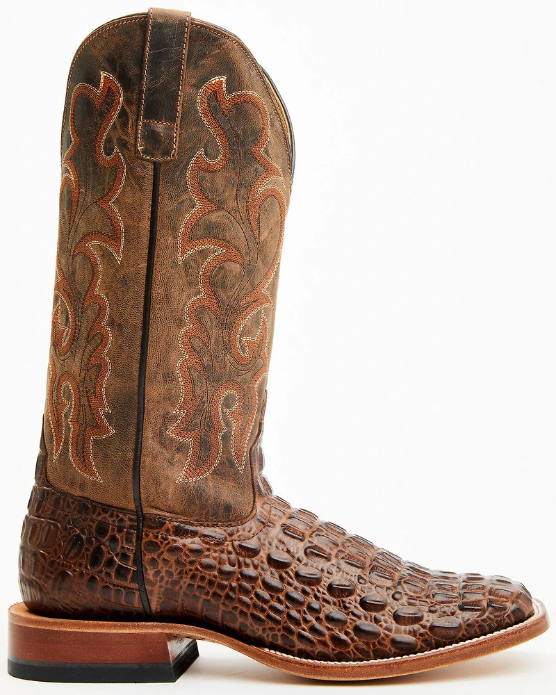 Horse Power by Anderson Bean Men's Crocodile Print Boots