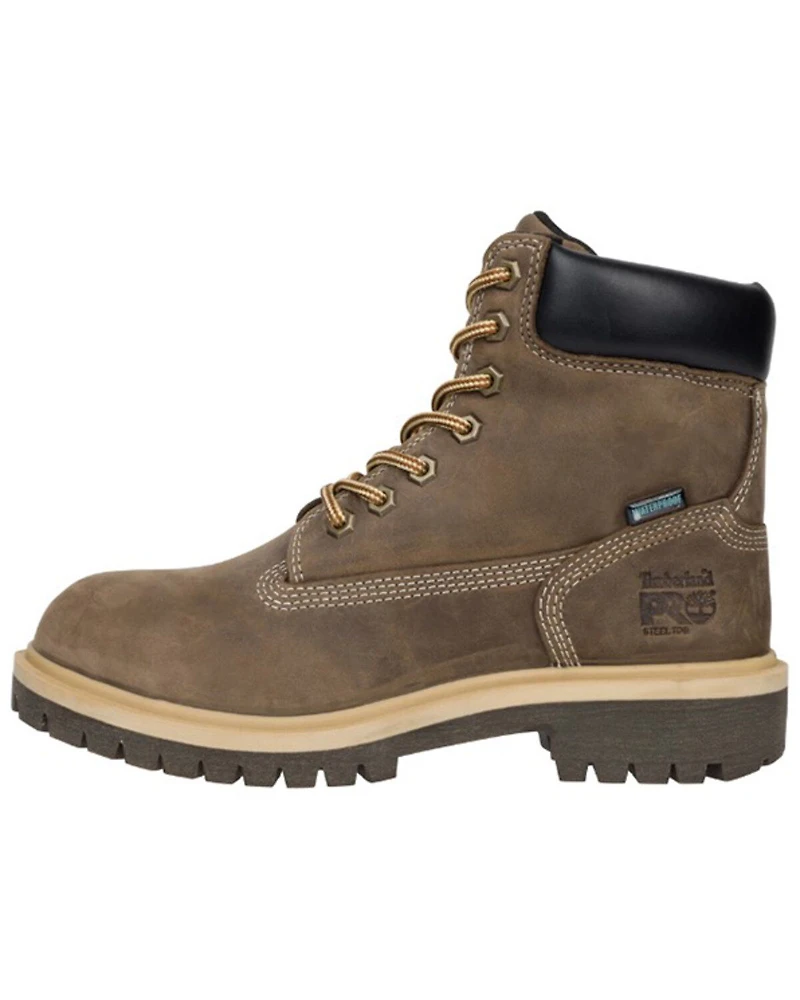 Timberland PRO Women's 6" Waterproof Insulated 200g Work Boots - Steel Toe