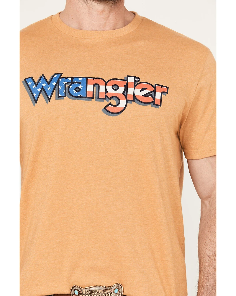 Wrangler Men's Boot Barn Exclusive Americana Logo Short Sleeve Graphic T-Shirt
